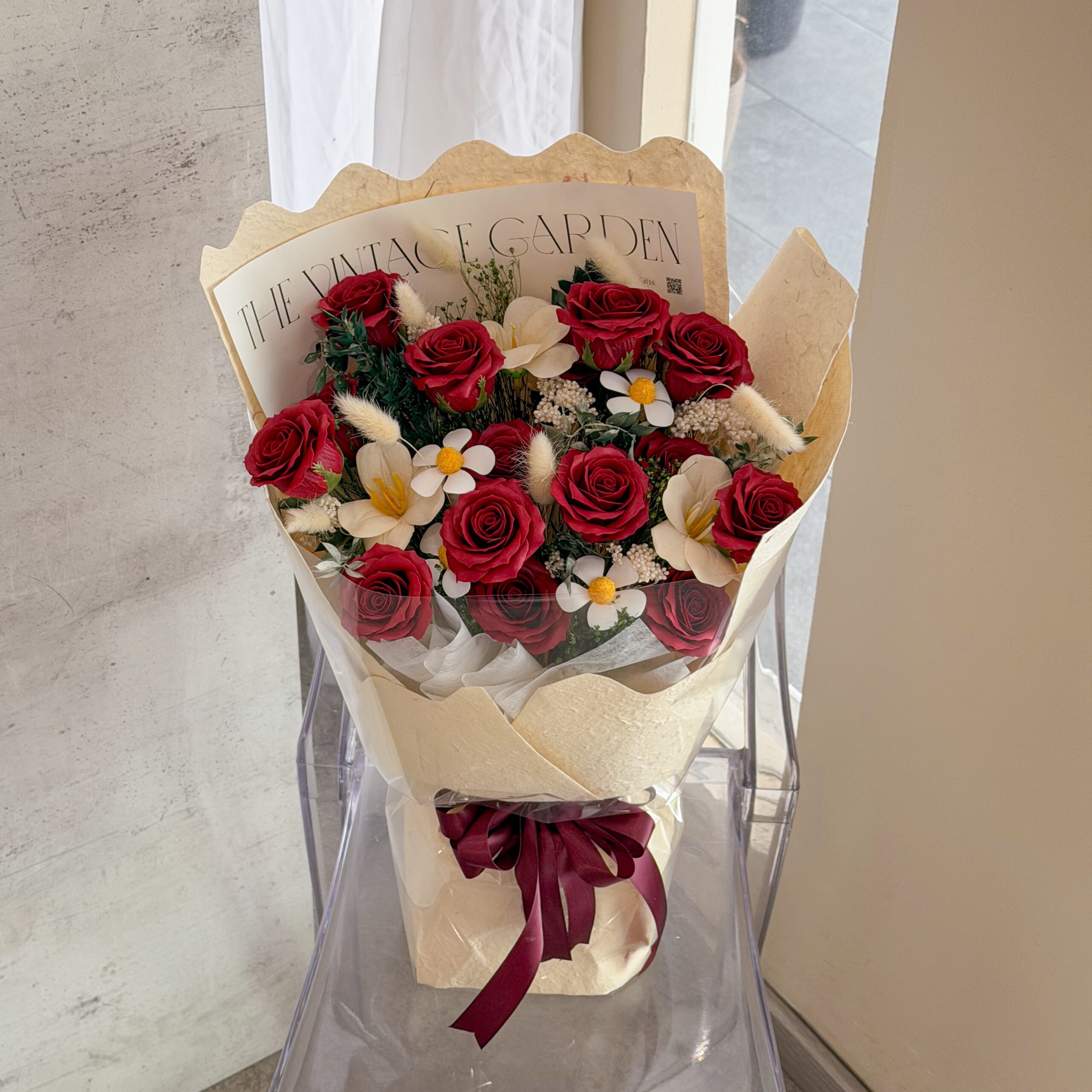 Scarlet Grace (SOAP FLOWER)