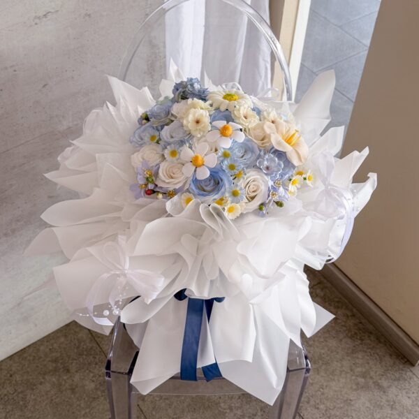 Blue Cloud Romance (SOAP FLOWER)