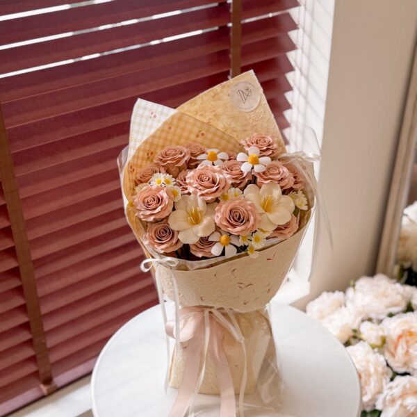 Cocoa blush (SOAP FLOWER)